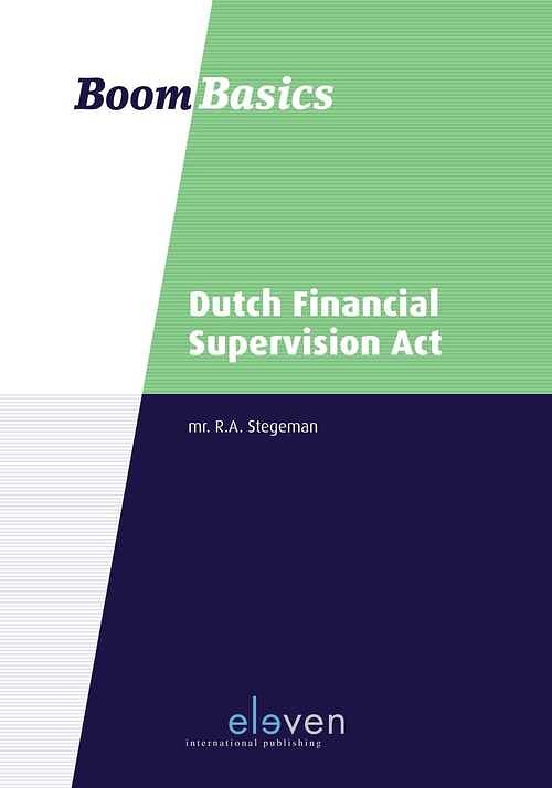 Foto van Dutch financial supervision act - c.j.h. jansen, r.a. stegeman - ebook (9789054548386)