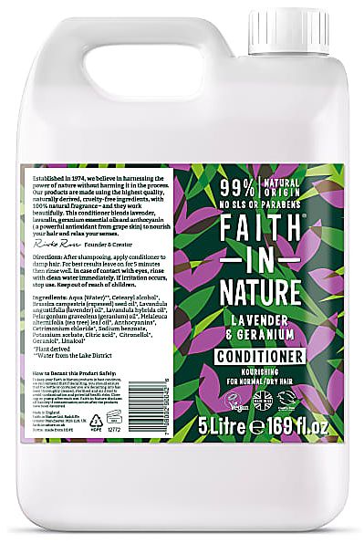 Foto van Faith in nature conditioner lavendel & geranium