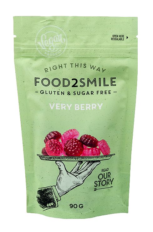 Foto van Food2smile very berry gluten en suikervrij 90g bij jumbo