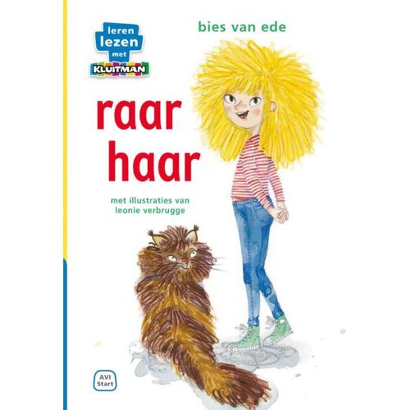 Foto van Raar haar - leren lezen met kluitman