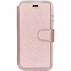 Foto van Accezz xtreme wallet voor apple iphone se (2022 / 2020) / 8 / 7 telefoonhoesje roze