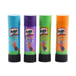 Foto van Pritt gekleurde lijmstick - lijmstift - lijmstiften - 4x