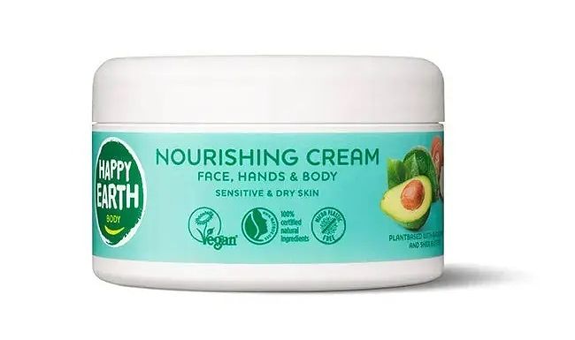 Foto van Happy earth pure nourishing cream