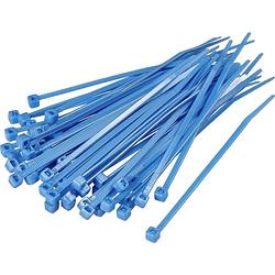 Foto van Tru components 1592873 tc-cv300s203 kabelbinder 300 mm 4.80 mm blauw 100 stuk(s)
