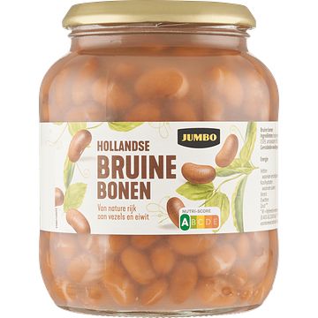 Foto van Jumbo hollandse bruine bonen 680g