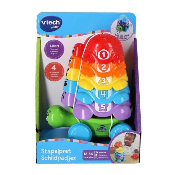 Foto van Vtech baby stapelpret schildpadjes