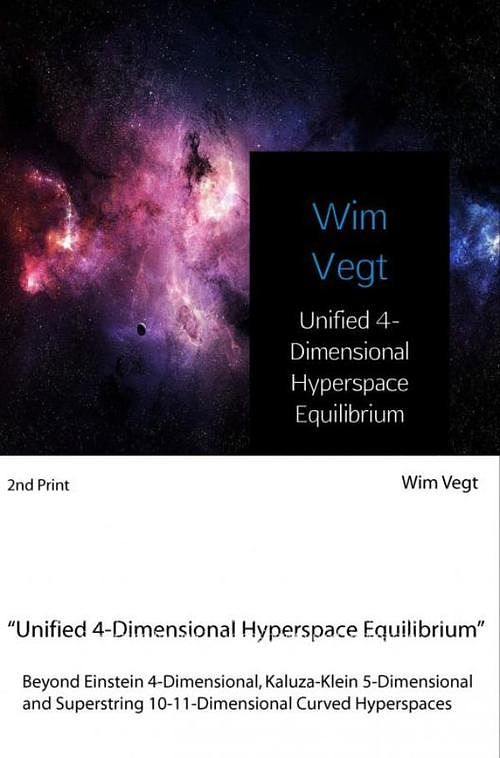 Foto van Unified 4-dimensional hyperspace equilibrium - wim vegt - ebook