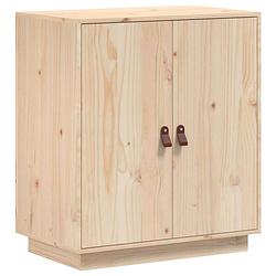 Foto van Vidaxl dressoir 65,5x40x75 cm massief grenenhout