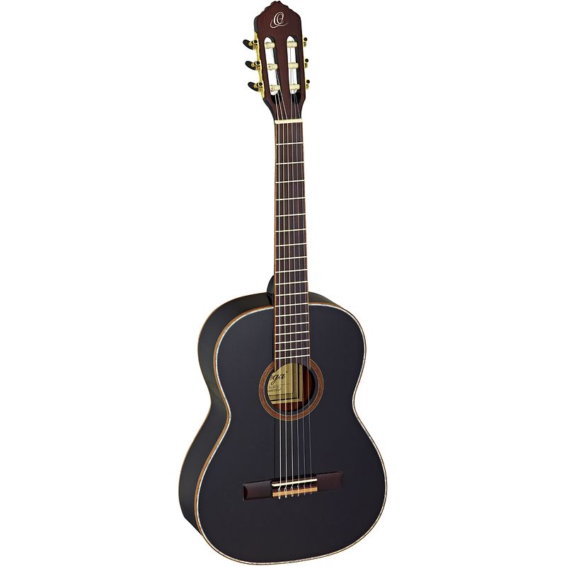 Foto van Ortega family series r221bk-7/8 klassieke gitaar met gigbag