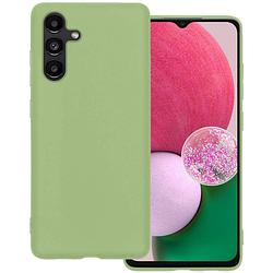 Foto van Basey samsung galaxy a13 5g hoesje siliconen hoes case cover samsung galaxy a13 5g-groen