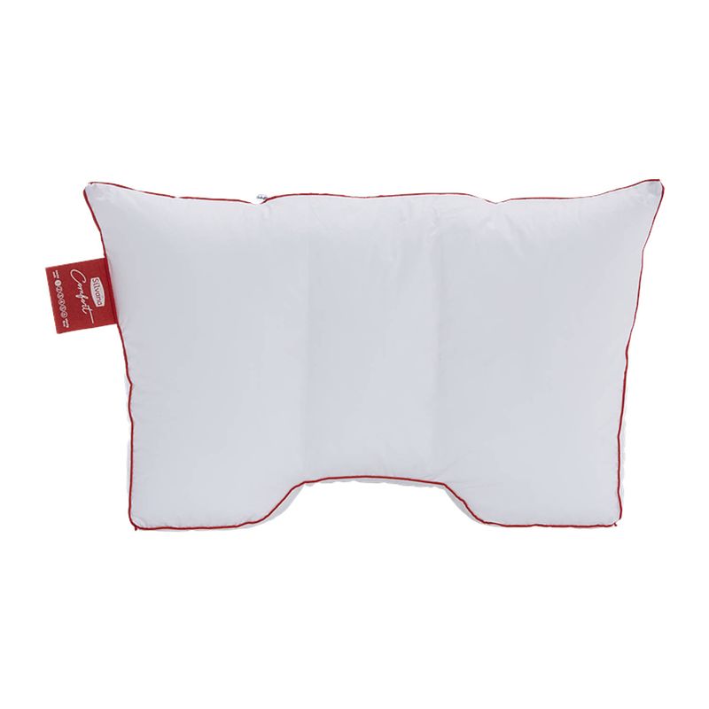 Foto van Silvana comfort synthetisch extra zacht hoofdkussen - 100% gesiliconiseerde holle polyester vezel - wit