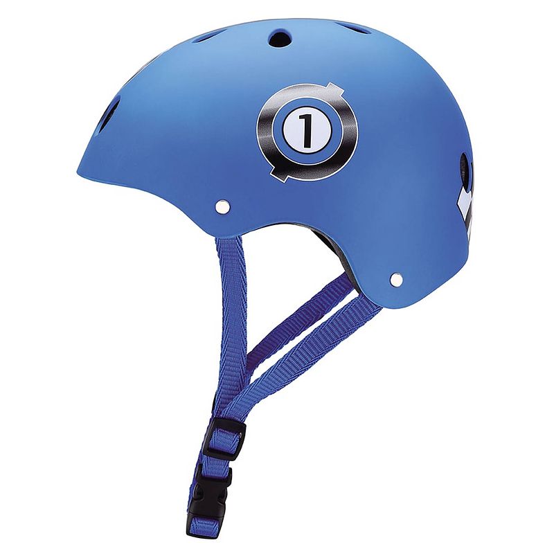 Foto van Globber skatehelm junior blauw maat 48-51 cm