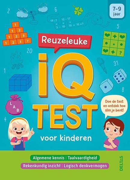 Foto van Reuzeleuke iq test voor kinderen 7-9 jaar