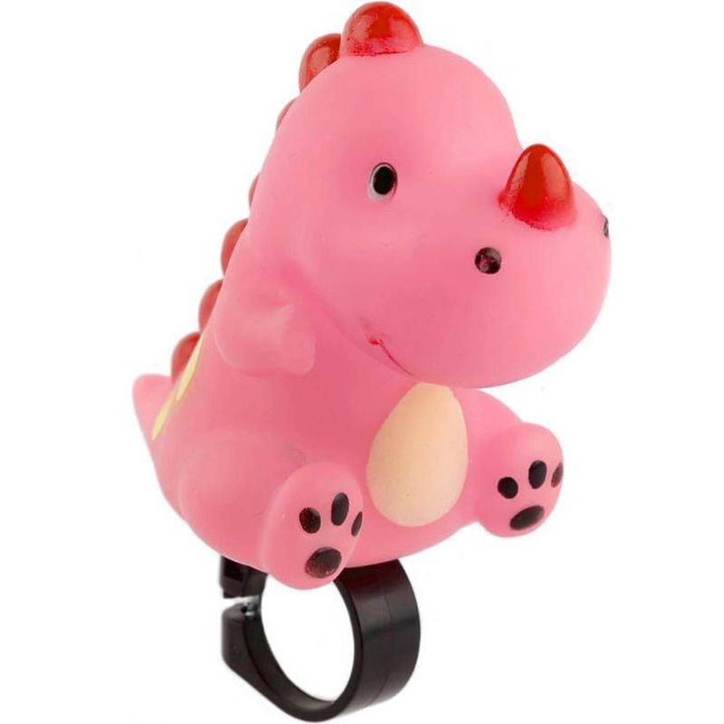 Foto van Pexkids fietstoeter neushoorn roze 10 cm