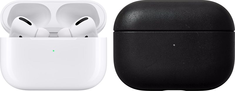 Foto van Apple airpods pro met magsafe draadloze oplaadcase + nomad airpods pro case