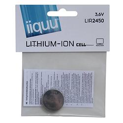 Foto van Iiquu lir2450 knoopcel lithium