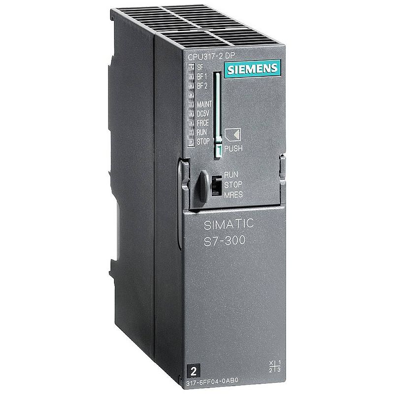 Foto van Siemens 6es7317-2ak14-0ab0 6es73172ak140ab0 centrale plc-module