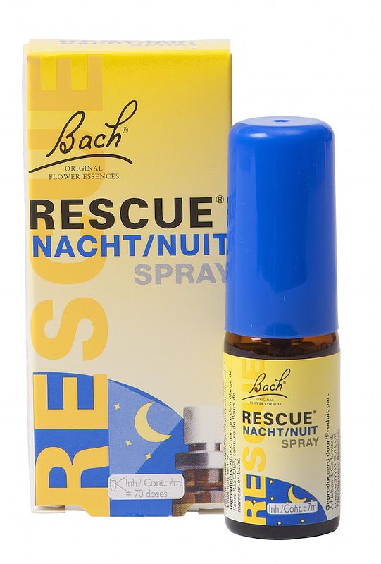 Foto van Bach rescue nacht spray 7ml