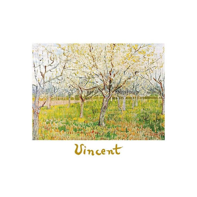 Foto van Vincent van gogh - the orchard kunstdruk 70x50cm