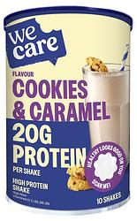 Foto van Wecare cookies & caramel meal replacement shake