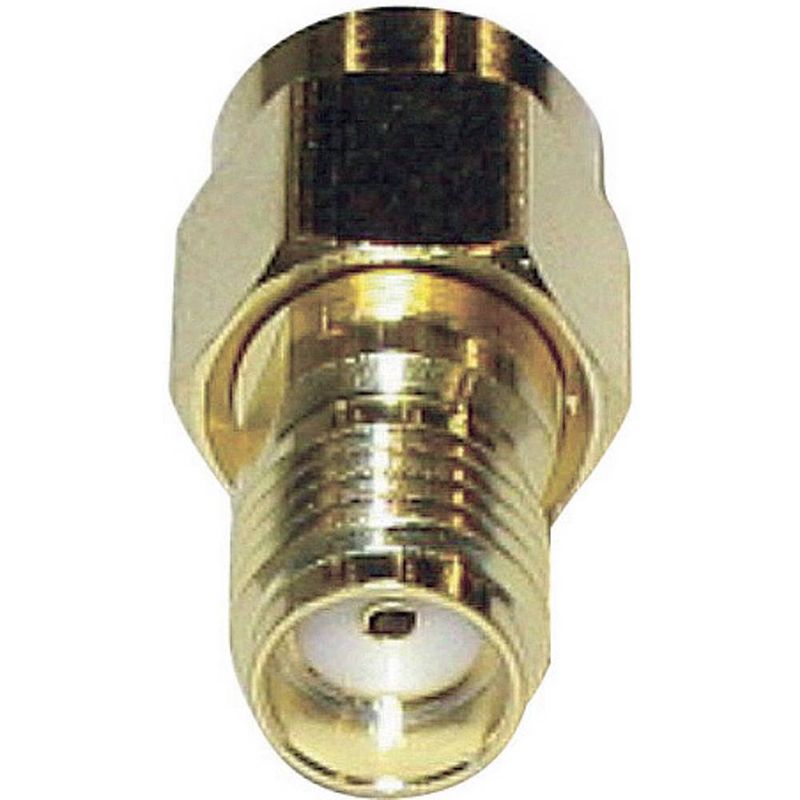 Foto van Tru components 1579416 sma-reverse-adapter sma-reverse-stekker - sma-bus 1 stuk(s)