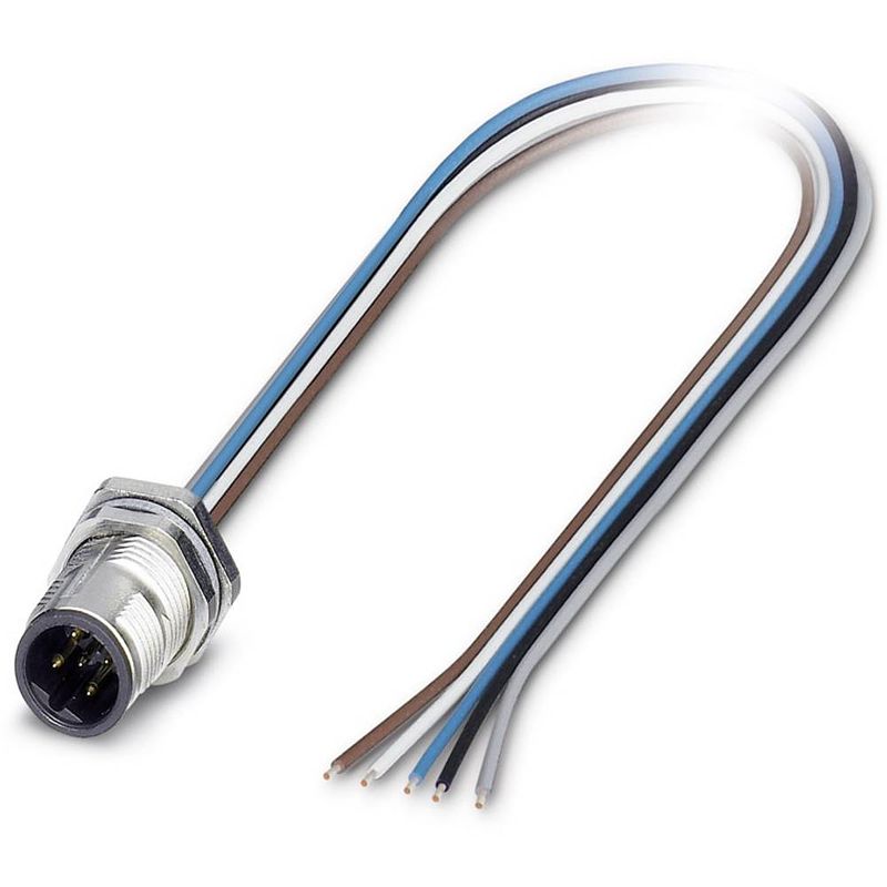 Foto van Phoenix contact 1551891 sensor/actuator steekconnector m12 aantal polen: 5 stekker, inbouw 0.50 m 1 stuk(s)