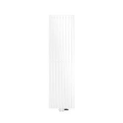 Foto van Badkamer radiator stella 480*1800 wit + doorvoer