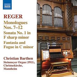 Foto van Reger; organ works - cd (0747313290673)