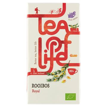 Foto van Tea of life rooibos royal 20 stuks 30g bij jumbo