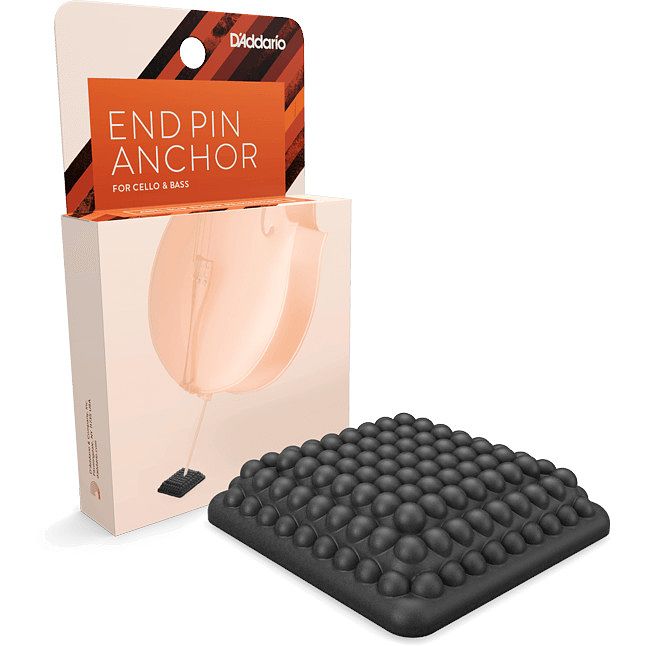 Foto van D'saddario endpin anchor black pinhouder voor cello en contrabas