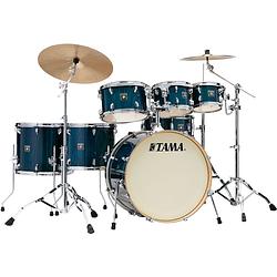 Foto van Tama cl72r+h-pghp superstar classic gloss sapphire lacebark pine 7d. drumstel incl. hardware