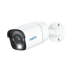 Foto van Reolink p330 4k 8mp uhd poe-beveiligingscamera voor buiten, tweewegaudio en nachtzicht ip-camera wit