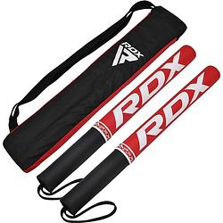 Foto van Rdx sports precision training stick pro apex a4 - rood - kunststof