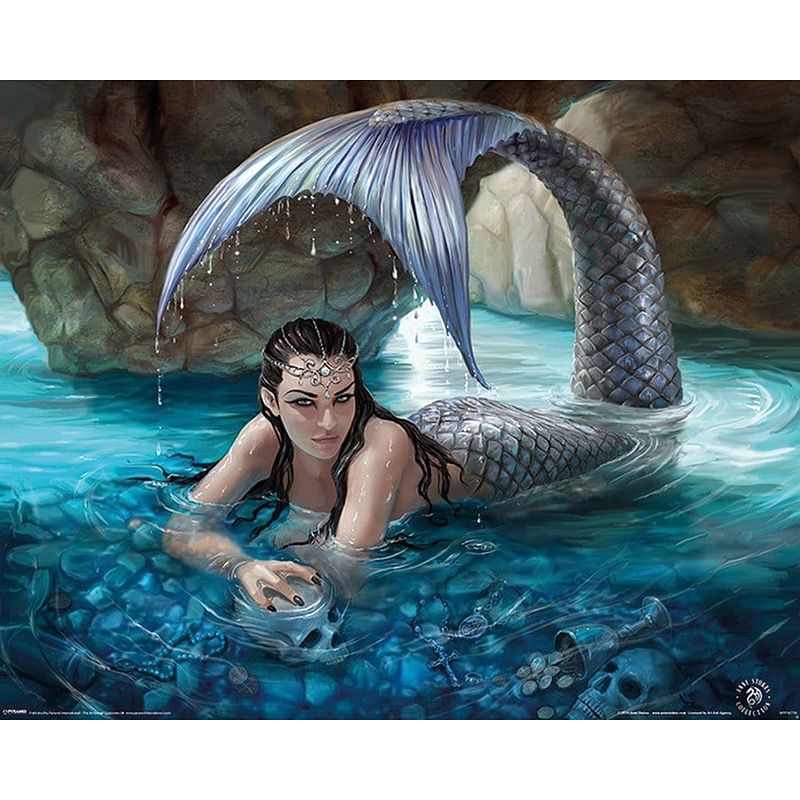 Foto van Pyramid anne stokes hidden depths poster 50x40cm