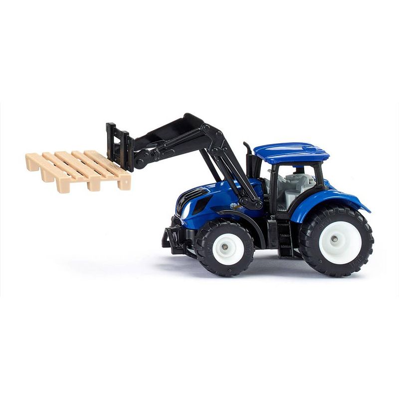 Foto van Siku 1544 new holland met pallet