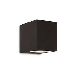 Foto van Landelijke zwart wandlamp - ideal lux up - metaal - g9 - 6,5 x 9,5 x 8 cm