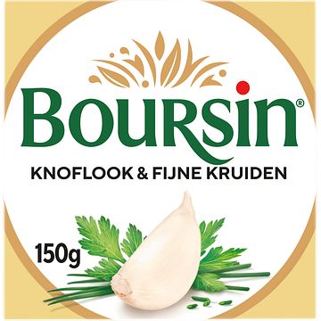 Foto van Boursin knoflook & fijne kruiden 150g bij jumbo