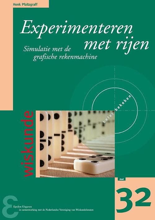 Foto van Experimenteren met rijen - henk pfaltzgraff - paperback (9789050411233)