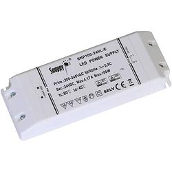 Foto van Dehner elektronik led 24v100w-mm-vl (se100-24vl) led-transformator constante spanning 100 w 0 - 4.17 a 24 v/dc niet dimbaar, geschikt voor meubels