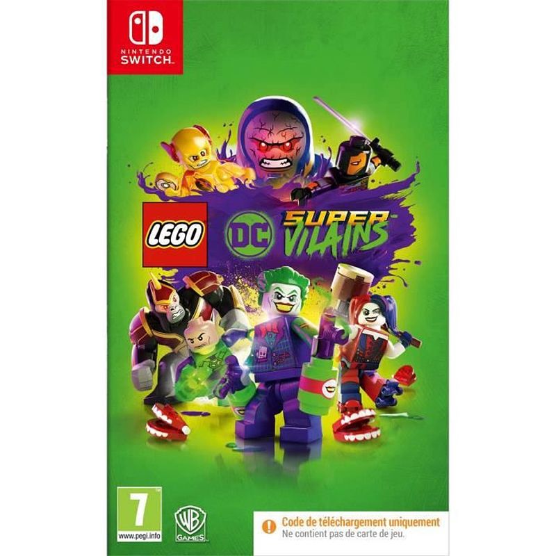 Foto van Lego dc super-villains switch game - download code