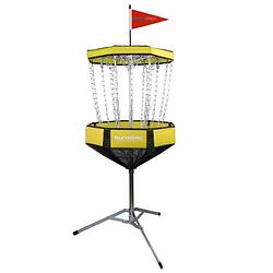 Foto van Eurodisc disc golf basket chainwalker 1.8 140 cm geel