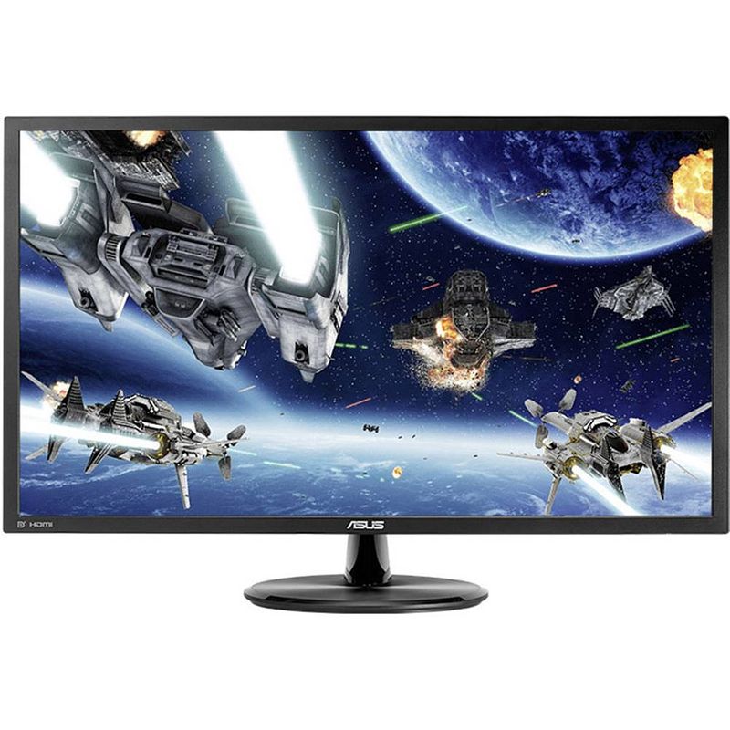 Foto van Asus vp28uqg led-monitor 71.1 cm (28 inch) energielabel g (a - g) 3840 x 2160 pixel uhd 2160p (4k) 1 ms hdmi, displayport, hoofdtelefoon (3.5 mm jackplug) tn