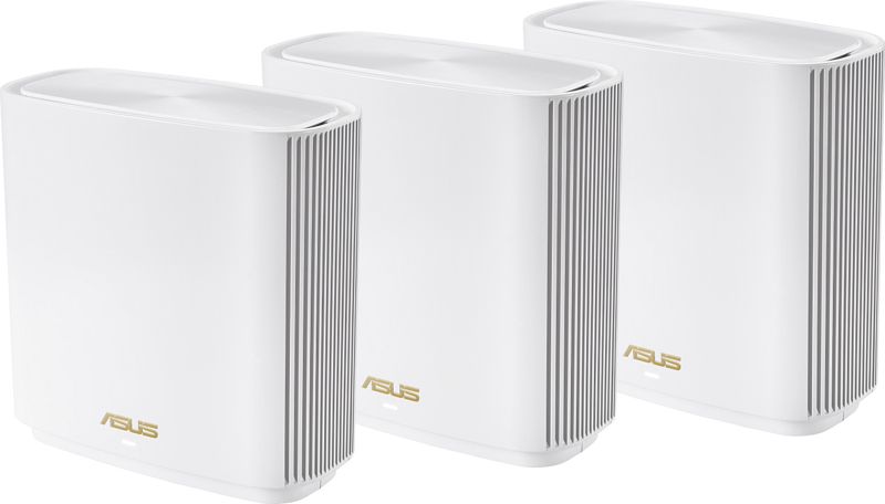 Foto van Asus zenwifi ax xt8 mesh wifi 6 (3-pack wit)