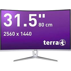 Foto van Terra lcd/led 3280w v2 led-monitor 80 cm (31.5 inch) energielabel f (a - g) 2560 x 1440 pixel wqhd 5 ms hdmi, displayport va led