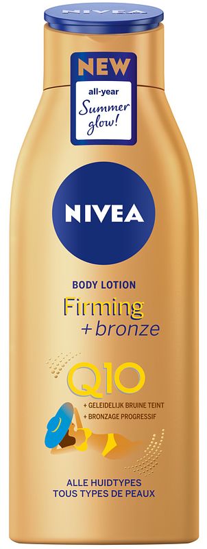 Foto van Nivea q10 firming & bronze bodylotion