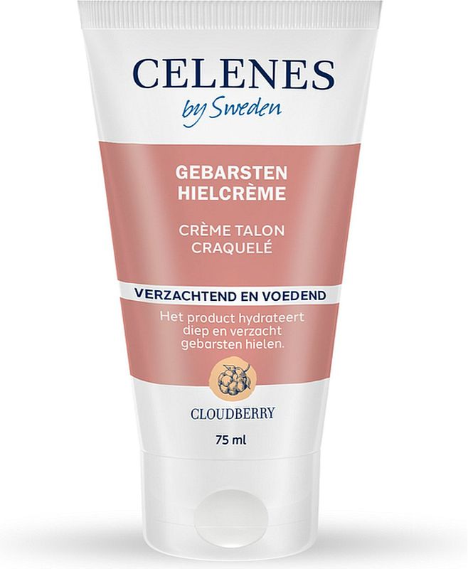 Foto van Celenes by sweden cloudberry gebarsten hielcrème - droge huid