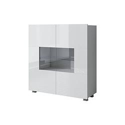 Foto van Meubella - dressoir calgary - wit - 100 cm