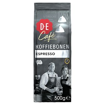 Foto van Douwe egberts d.e cafe espresso koffiebonen 500g bij jumbo