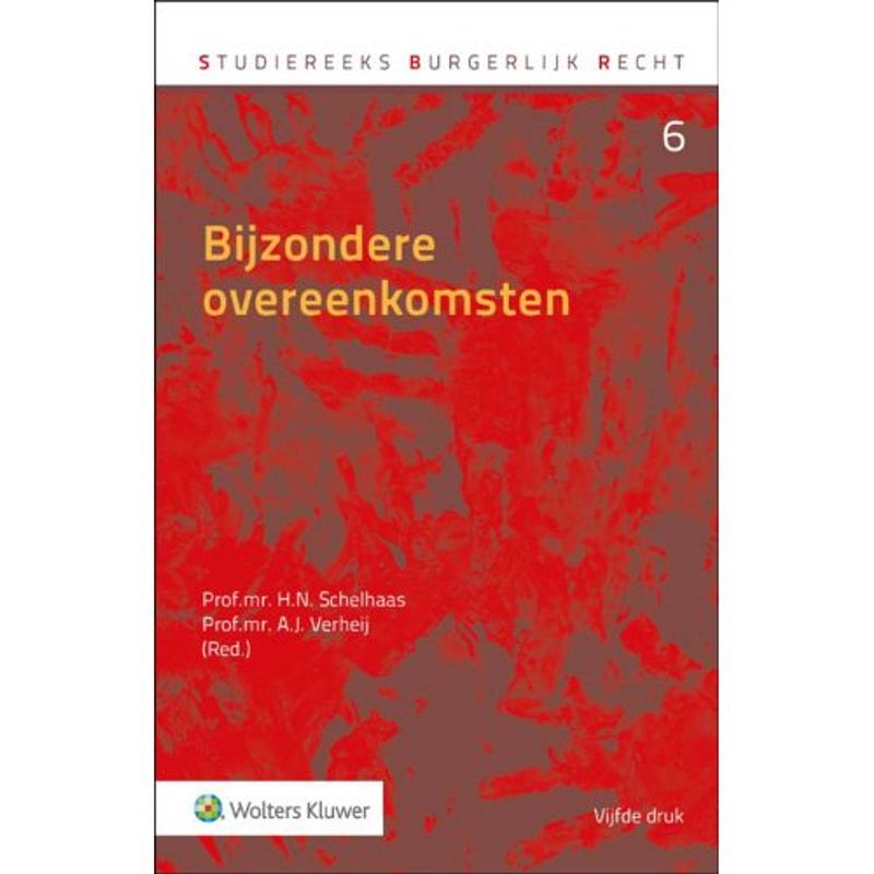 Foto van Bijzondere overeenkomsten - studiereeks burgerlijk