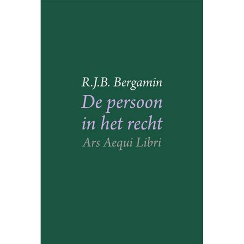 Foto van De persoon in het recht - ars aequi libri